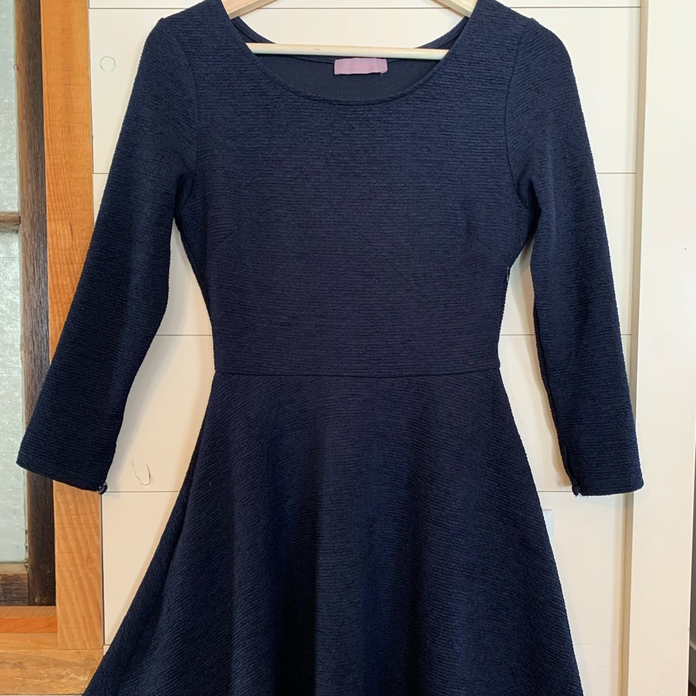 Navy Blue Dress